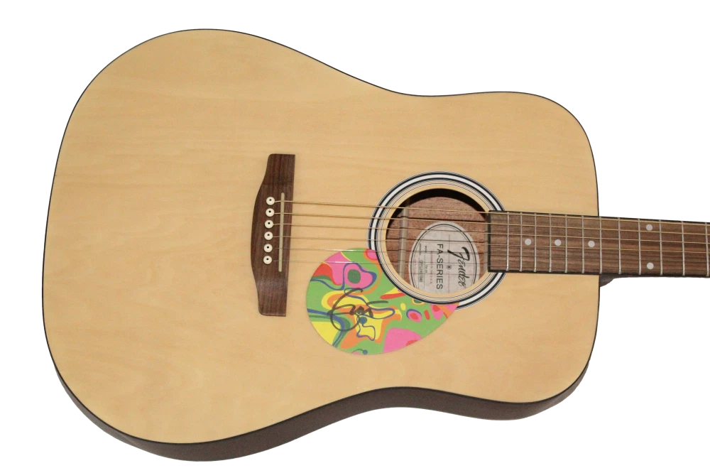 Eric Clapton Signed Autograph Acoustic Guitar - Cream & the Yardbirds JSA COA