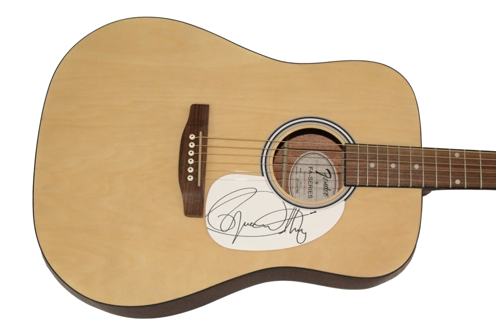 Roger Daltrey The Who Signed Autograph Full Size Fender Acoustic Guitar JSA COA