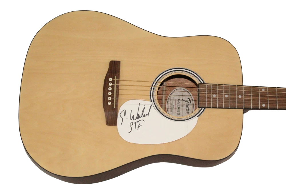 Scott Weiland Signed Autograph Fender Guitar - Stone Temple Pilots w/ JSA COA