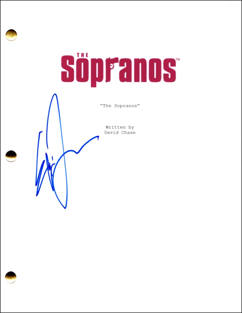 Edie Falco Signed Autograph The Sopranos Full Pilot Script Screenplay - Carmela