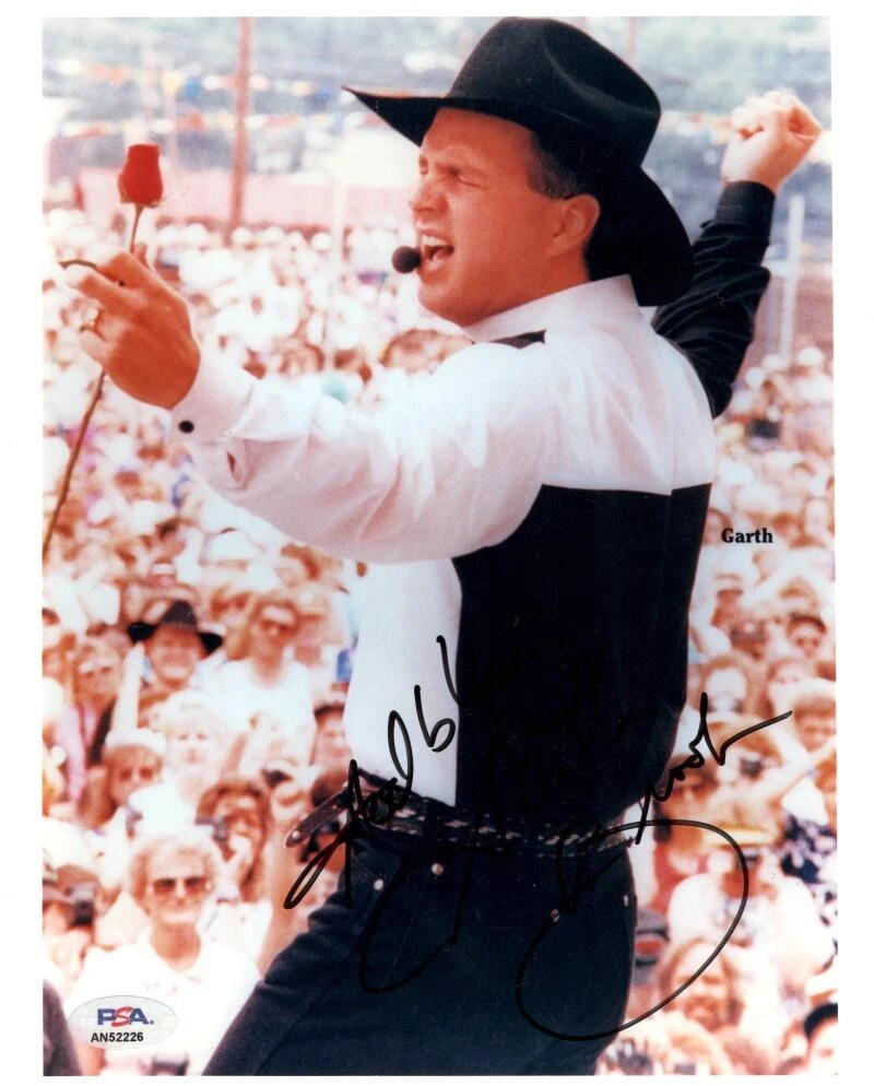 Garth Brooks Signed Autograph 8x10 Photo - No Fences Country Music Icon PSA COA