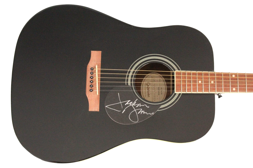 Jackson Browne Signed Autograph Gibson Epiphone Acoustic Guitar w/ JSA COA