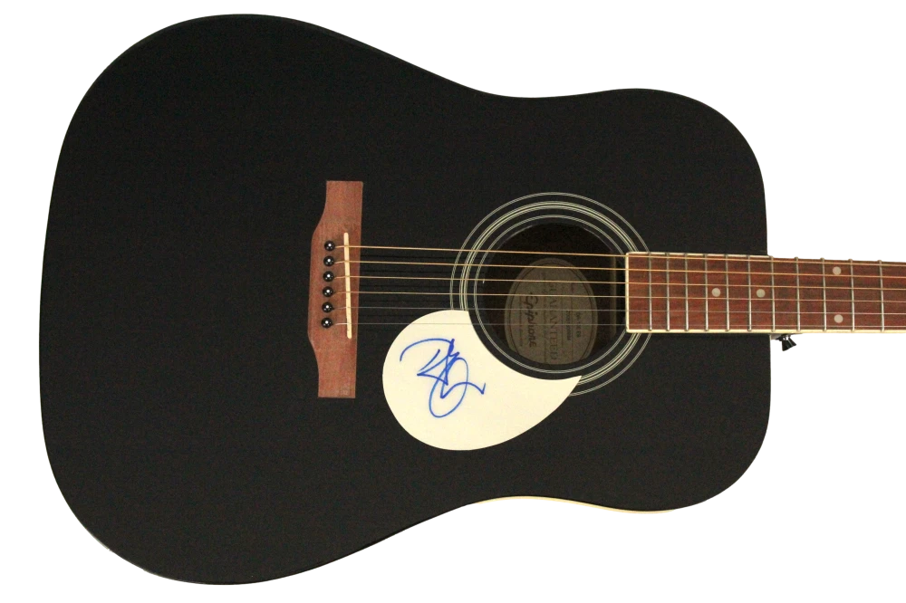 Robert Plant Signed Autograph Epiphone Acoustic Guitar - Led Zeppelin w/ JSA COA