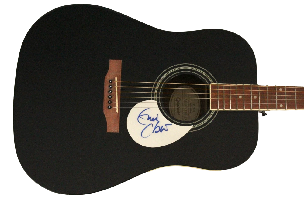 Eric Clapton Cream Signed Autograph Gibson Epiphone Guitar the Yardbirds JSA COA
