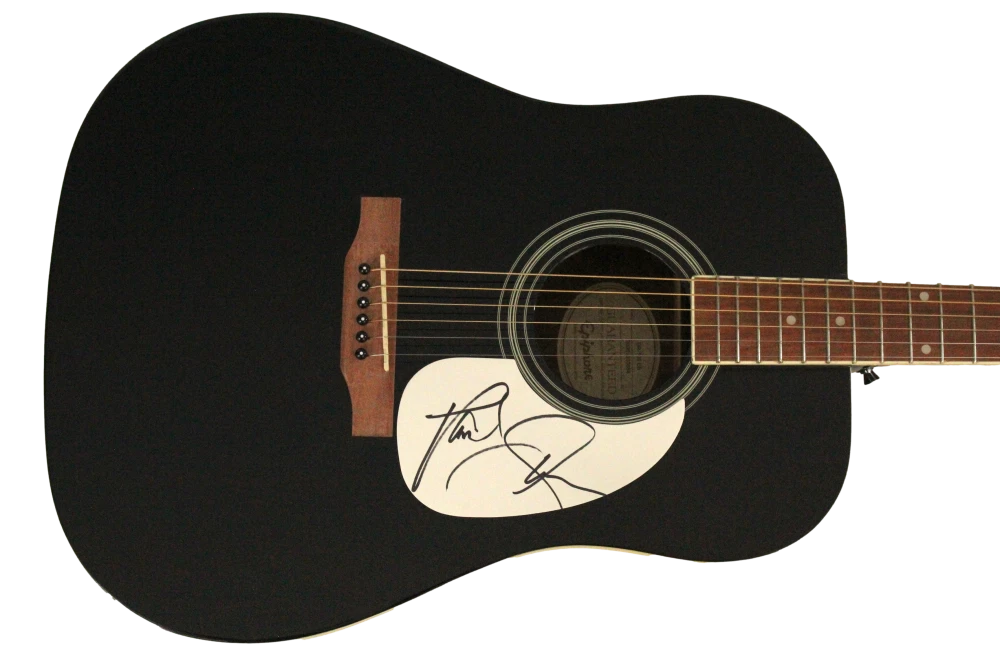 Paul Simon Signed Autograph Gibson Epiphone Guitar Simon & Garfunkel w/ JSA COA