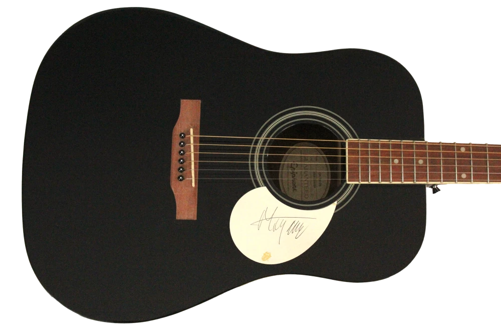 Mick Jagger Rolling Stones Signed Autograph Gibson Epiphone Guitar w/ JSA COA