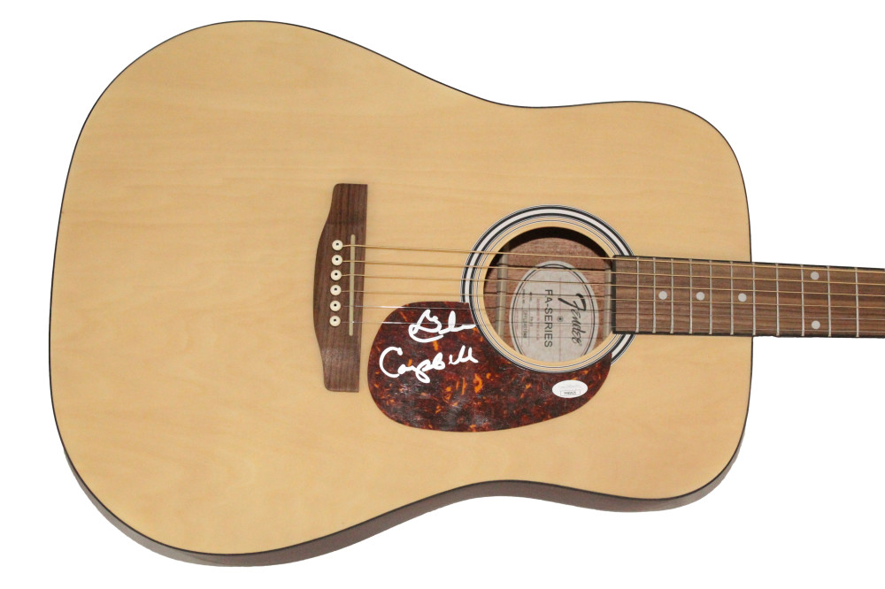 Glen Campbell Signed Autograph Acoustic Guitar - Country Music Icon w/ JSA COA