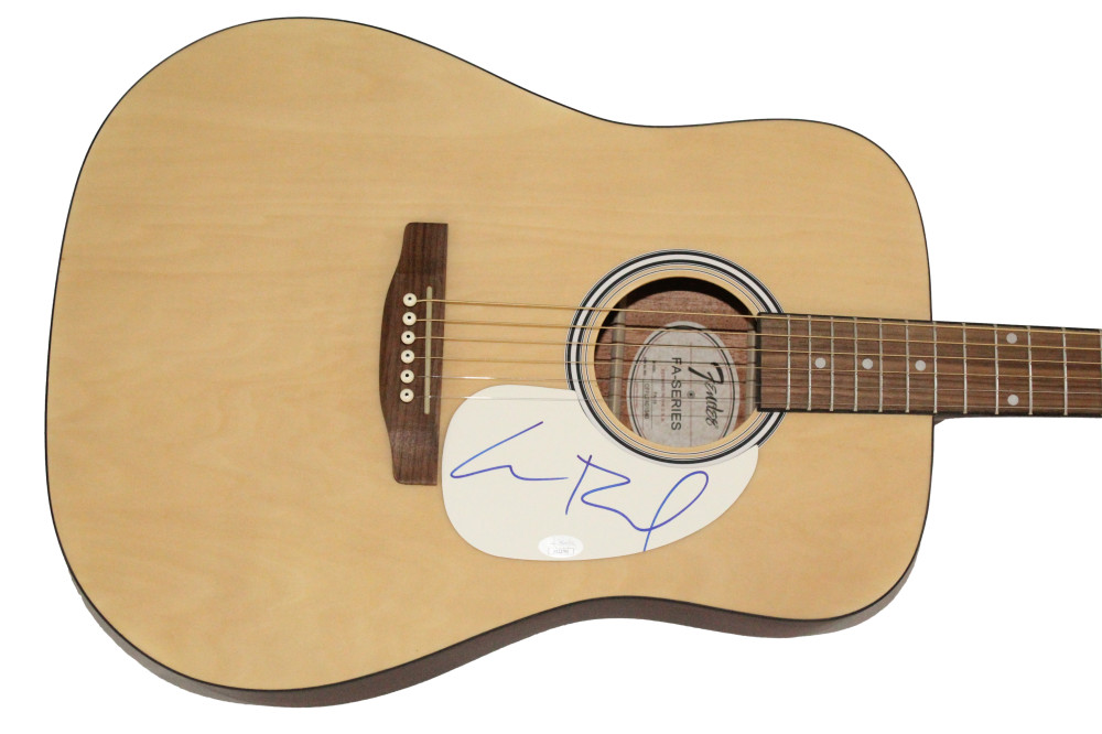 Lou Reed The Velvet Underground Signed Autograph Fender Acoustic Guitar JSA COA
