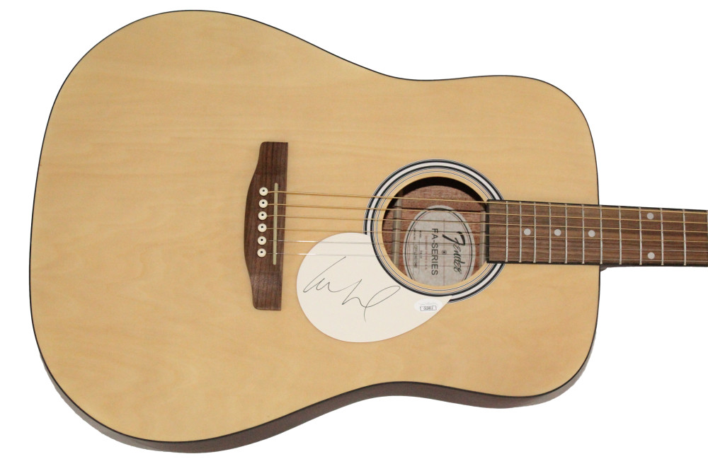 Lou Reed Signed Autograph Fender Acoustic Guitar  The Velvet Underground JSA COA