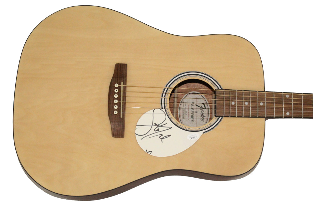 Steven Tyler Aerosmith Signed Autograph Fender Guitar Toys in the Attic JSA COA