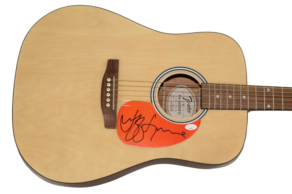 Jeff Lynne Electric Light Orchestra Signed Autograph Fender Guitar w/ JSA COA