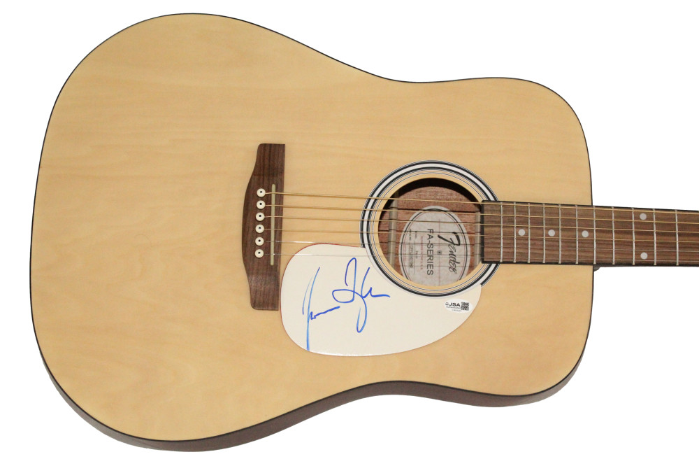 James Taylor Signed Autograph Fender Acoustic Guitar - Sweet Baby James JSA COA