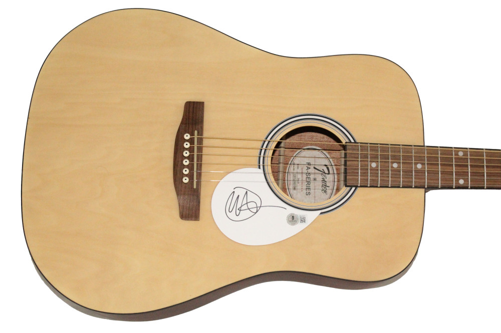 John Mayer Signed Autograph Full Size Fender Acoustic Guitar w/ Beckett COA