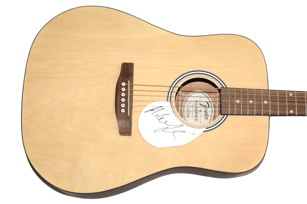 Mike Gordon of Phish Signed Autograph Fender Acoustic Guitar w/ JSA COA