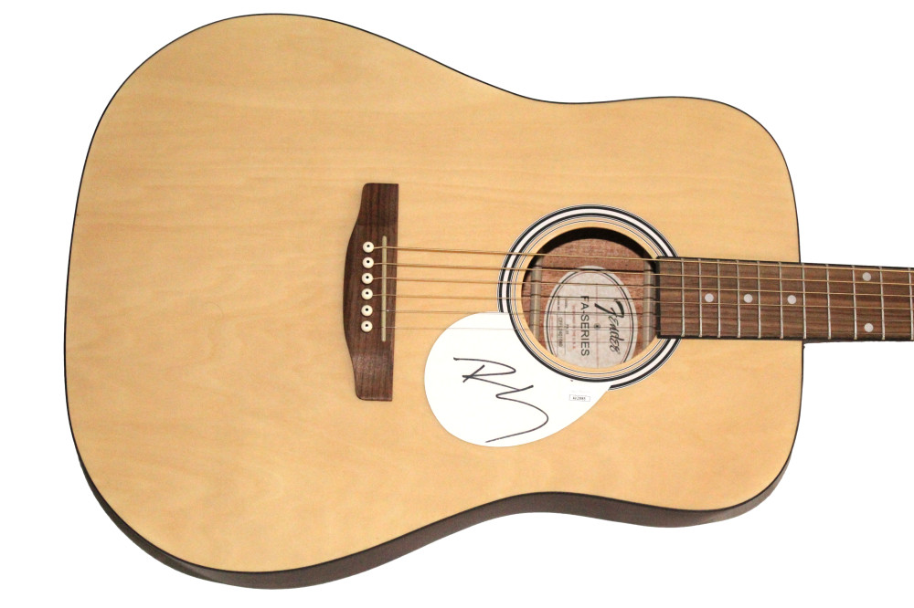 Robert Cray Signed Autograph Fender Acoustic Guitar - Blues Icon w/ JSA COA
