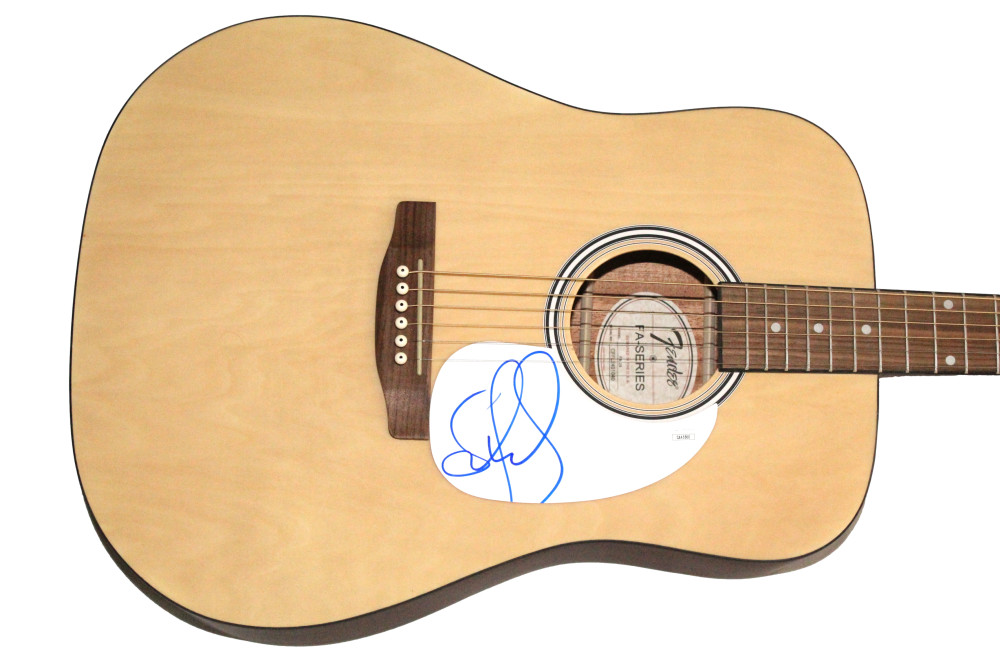Stefan Lessard DMB Signed Autograph Fender Guitar - Dave Matthews Band JSA COA