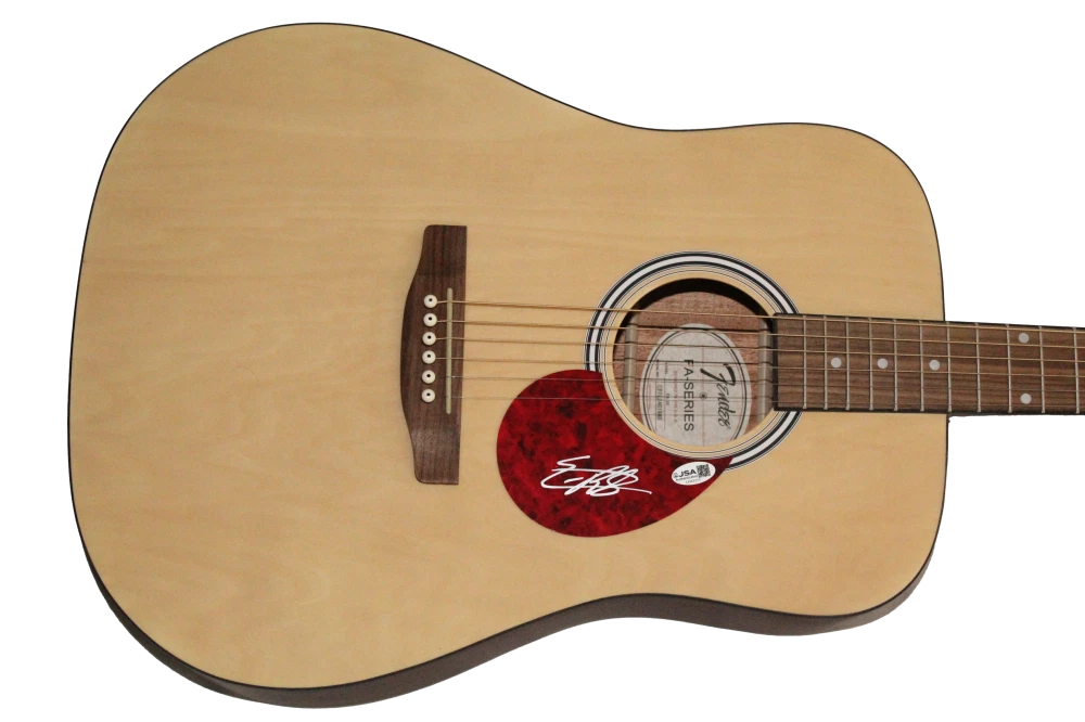 Eric Rachmany Rebelution Signed Autograph Fender Guitar - Free Rein w/ JSA COA