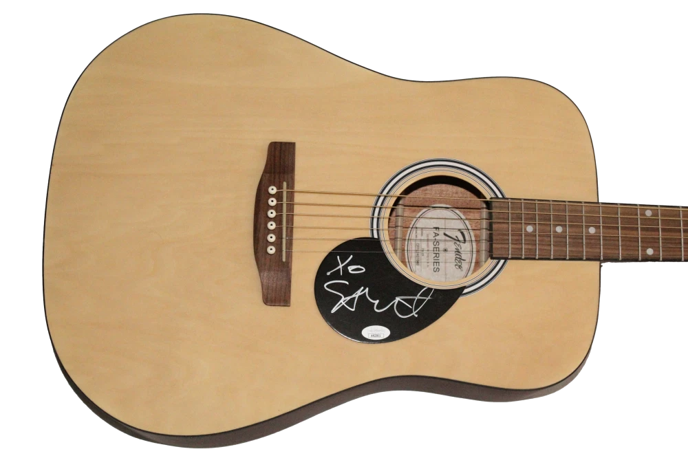 St. Vincent Signed Autograph Full Size Fender Acoustic Guitar w/ JSA COA