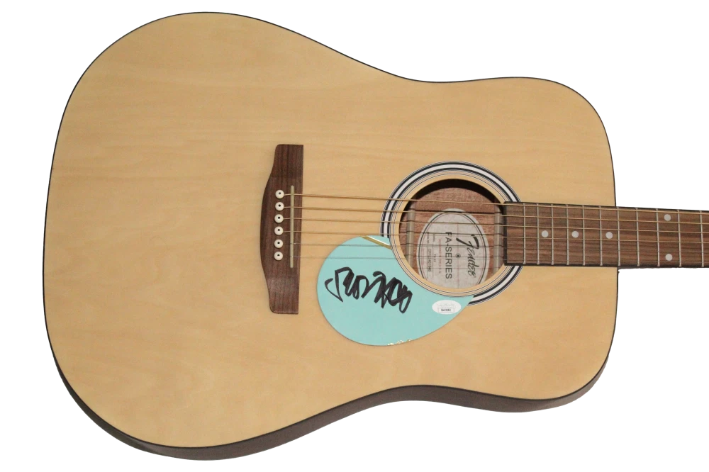 Scott Avett Brothers Signed Autograph Full Size Fender Acoustic Guitar JSA COA