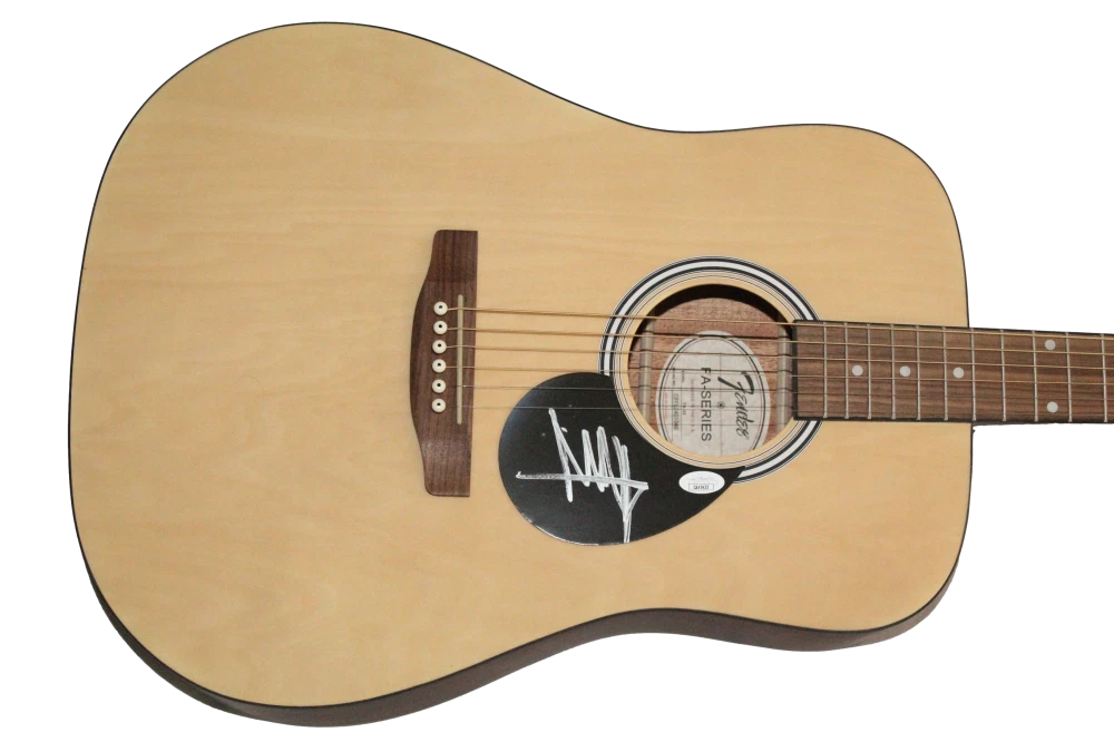 Matt Watcher Thirty Seconds to Mars Signed Autograph Fender Guitar w/ JSA COA