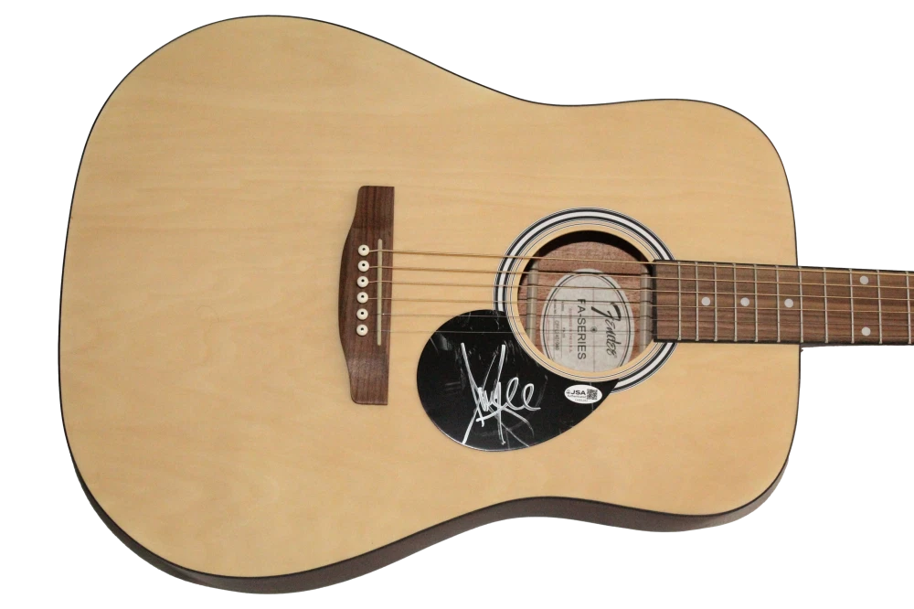Amy Lee Evanescence Signed Autograph Fender Guitar - The Open Door w/ JSA COA
