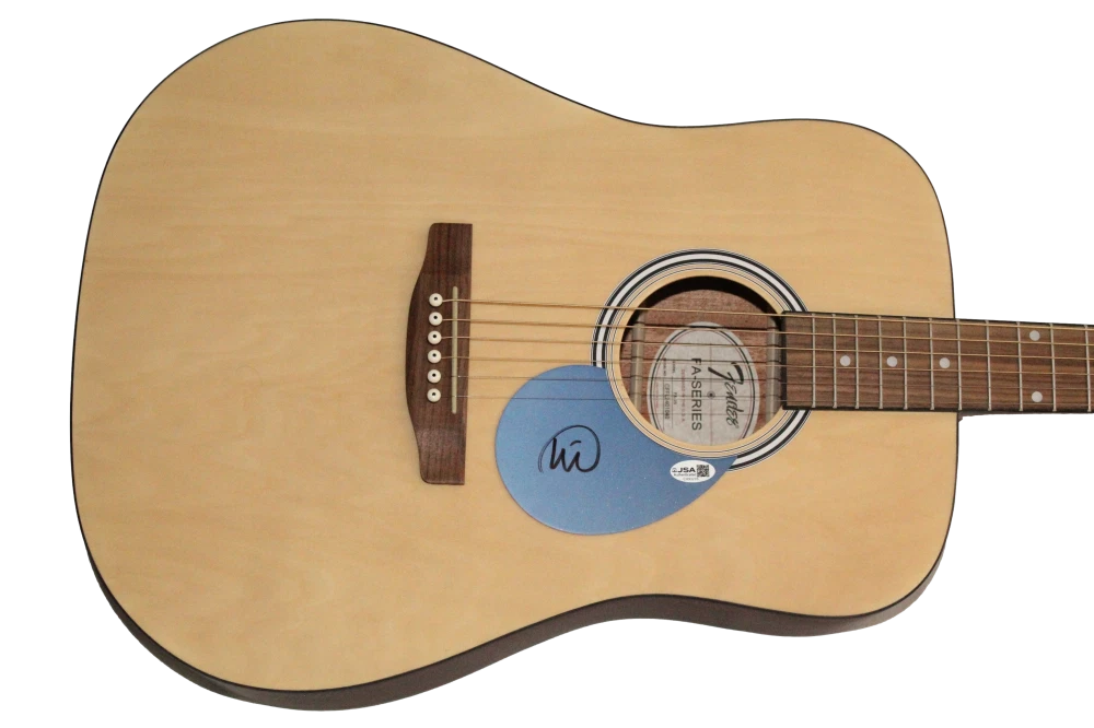 Will Champion Coldplay Signed Autograph Fender Guitar - Mylo Xoloto w/ JSA COA