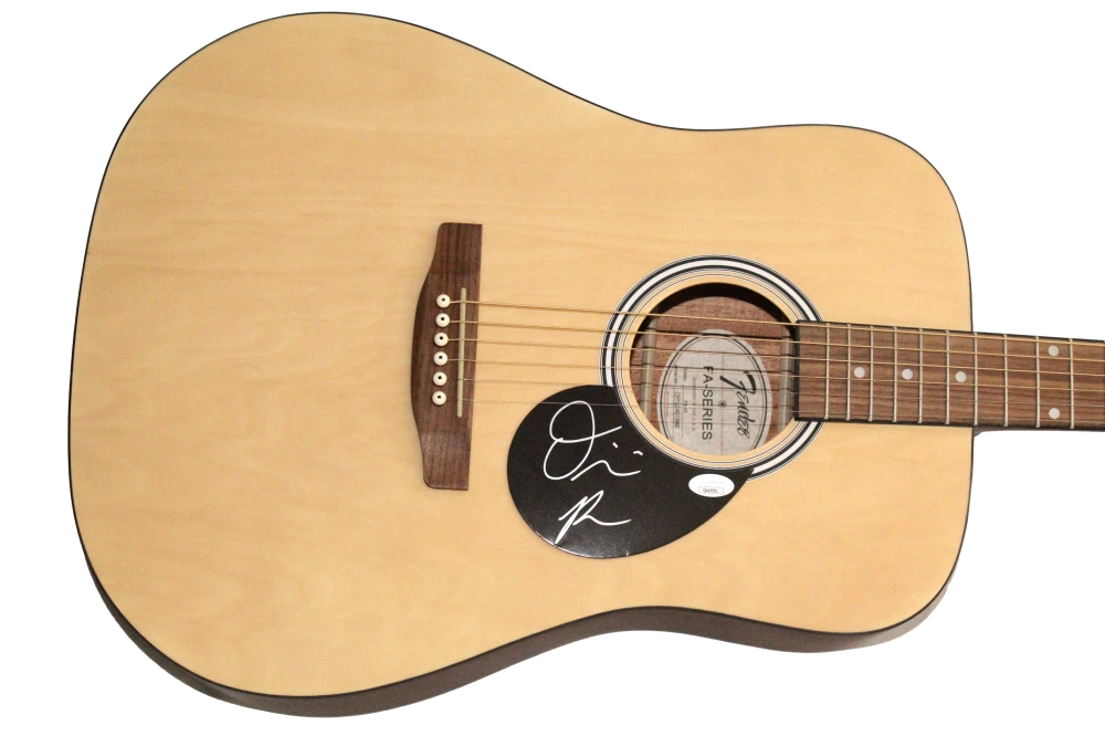 Olivia Rodrigo Signed Autograph Full Size Fender Acoustic Guitar w/ JSA COA