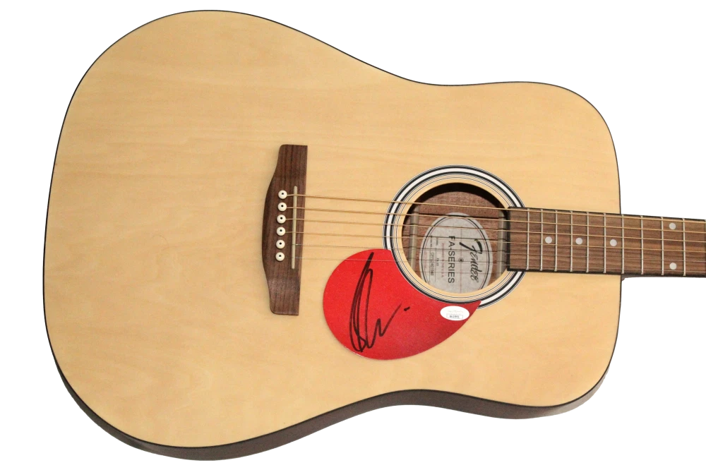 Shania Twain Signed Autograph Fender Acoustic Guitar - Come on Over w/ JSA COA