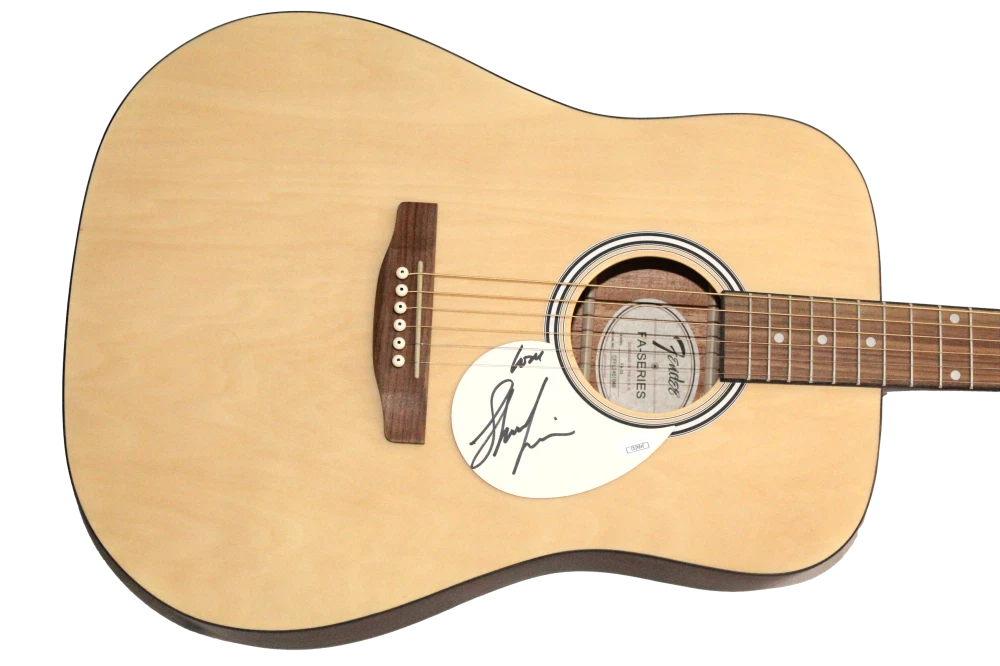 Shania Twain Signed Autograph Fender Acoustic Guitar - Queen of Me w/ JSA COA
