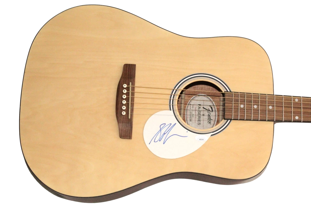 Shania Twain Signed Autograph Fender Guitar - That Don't Impress Me Much JSA COA