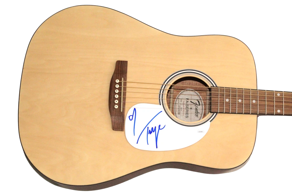 Troye Sivan Signed Autograph Fender Acoustic Guitar - Neighbourhood w/ JSA COA