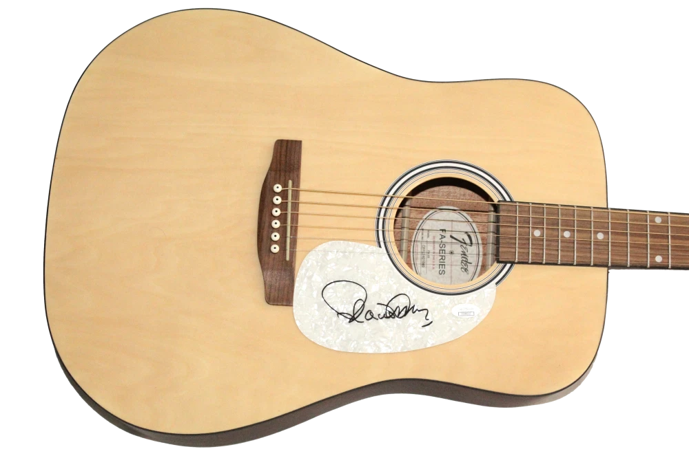 Placido Domingo Signed Autograph Fender Acoustic Guitar - Opera Icon w/ JSA COA