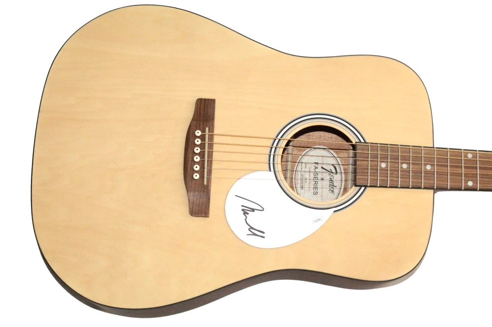 Maxwell Signed Autograph Fender Acoustic Guitar - Urban Hang Suite w/ JSA COA