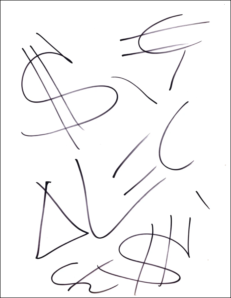 Alec Monopoly Signed Autograph 8x10 Original Art Artwork Sketch w/ JSA COA