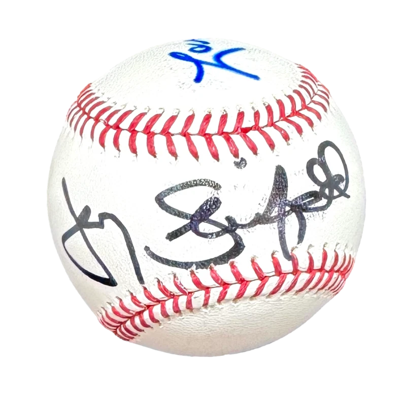 Larry David & Jerry Seinfeld Signed Autograph OMLB Baseball Ball w/ JSA COA