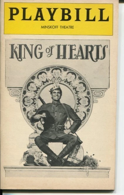 Donald Scardino Pamela Blair Millicent Martin King Of Heart Opening Nig Playbill