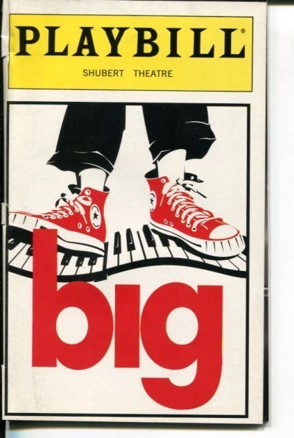 BARBARA WALSH GENE WEYGANDT BRETT TABISEL BIG 1996 OPENING NIGHT PLAYBILL COLLECTIBLE MEMORABILIA