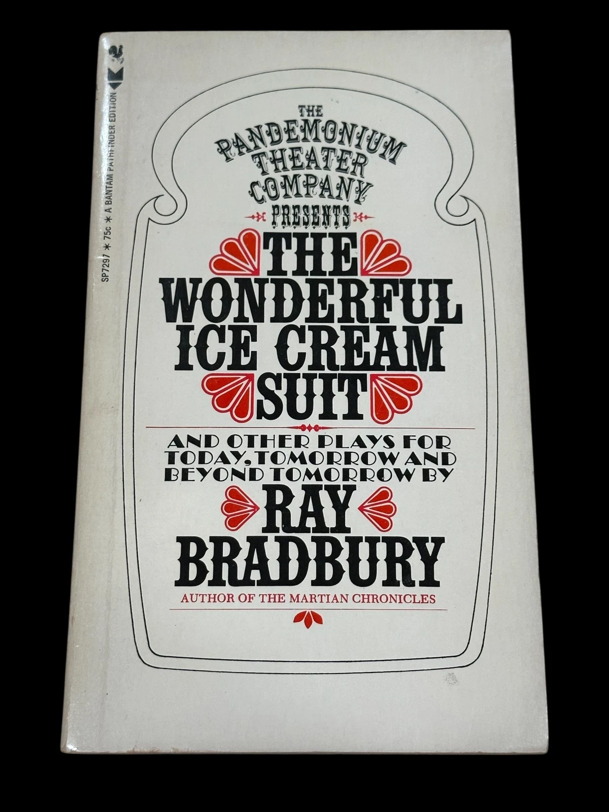 Ray Bradbury Sci-Fi Author The Wonderful Ice Cream Suit Signed Autograph Book