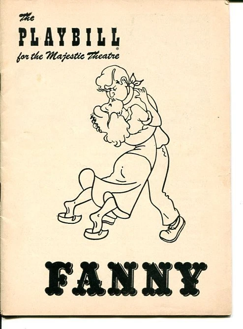 Ezio Pinza Walter Slezak Florence Henderson Fanny Musical 1955 Playbill