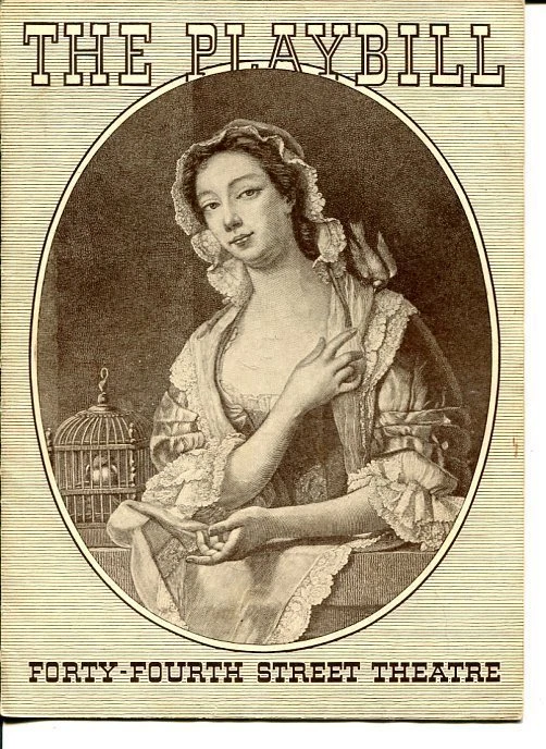 William Edmunds Cornel Wilde Olga Druce Moon Over Mulberry Street 1936 Playbill