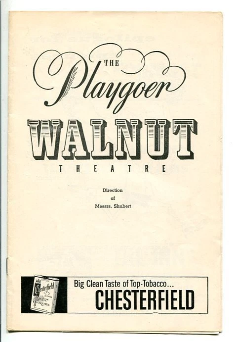 ROSEMARY MURPHY TENNESSEE WILLIAMS PERIOD OF ADJUSTMENT RARE TRYOUT PLAYBILL COLLECTIBLE MEMORABILIA