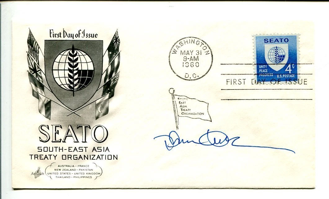 Thomas J. Knudson Pulitzer Prize Winner Author Journalist Signed Autograph FDC
