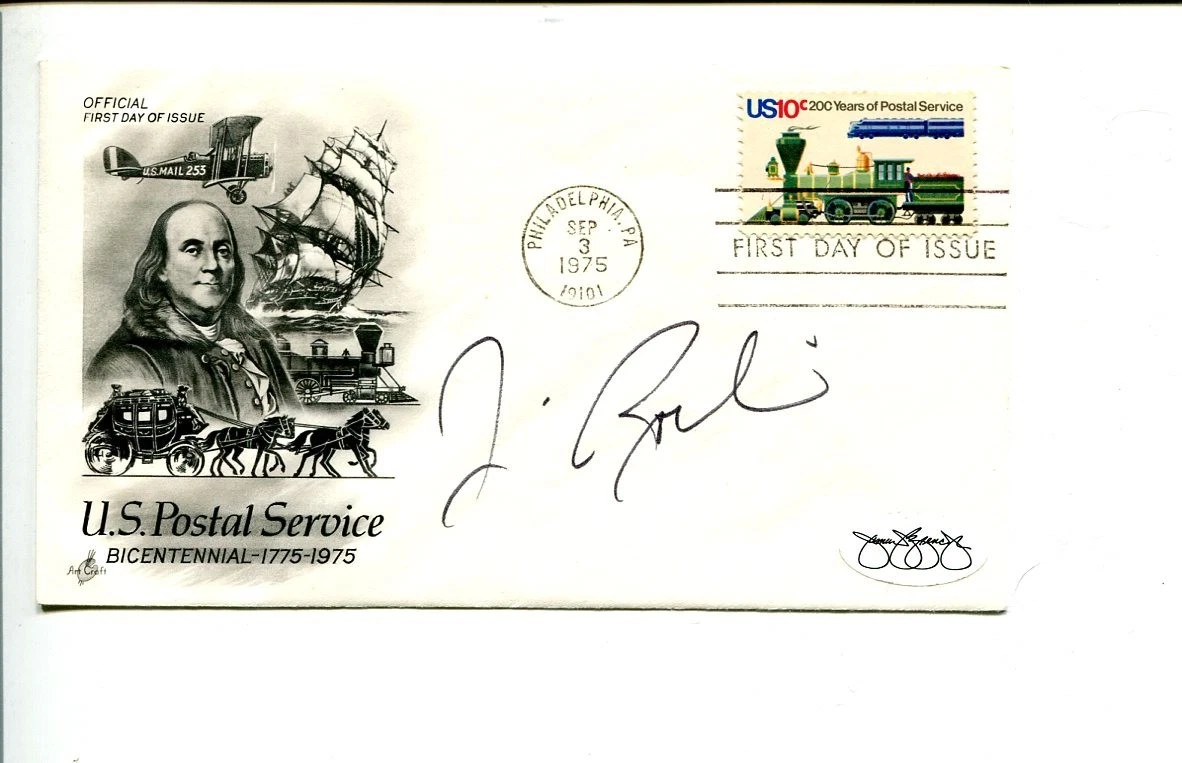 Jim Boeheim Syracuse HOF Olympic Basketball Team Coach Signed Autograph FDC JSA