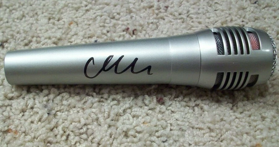 CHARLES KELLEY SIGNED AUTOGRAPH LADY ANTEBELLUM NEW MICROPHONE w/PROOF