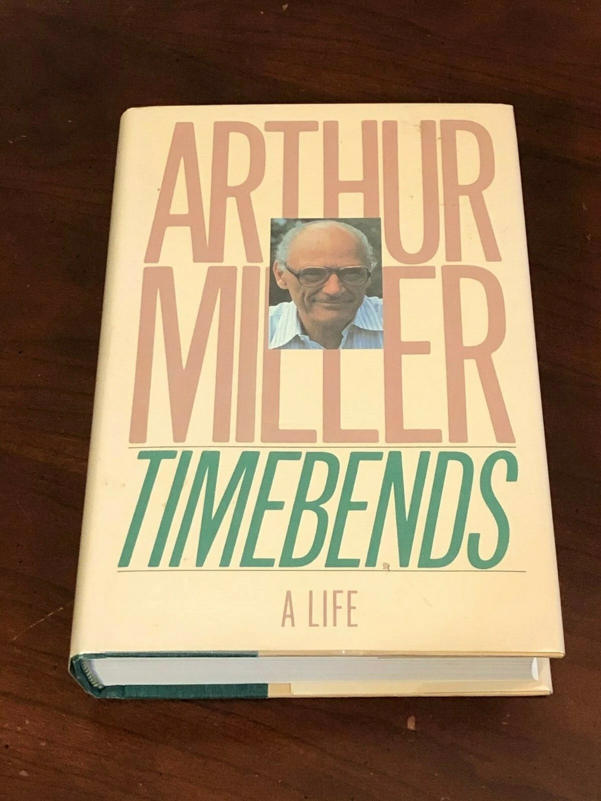 Arthur Miller Timebends Signed Autograph 1st Edition Pulitzer Prize Winner Book