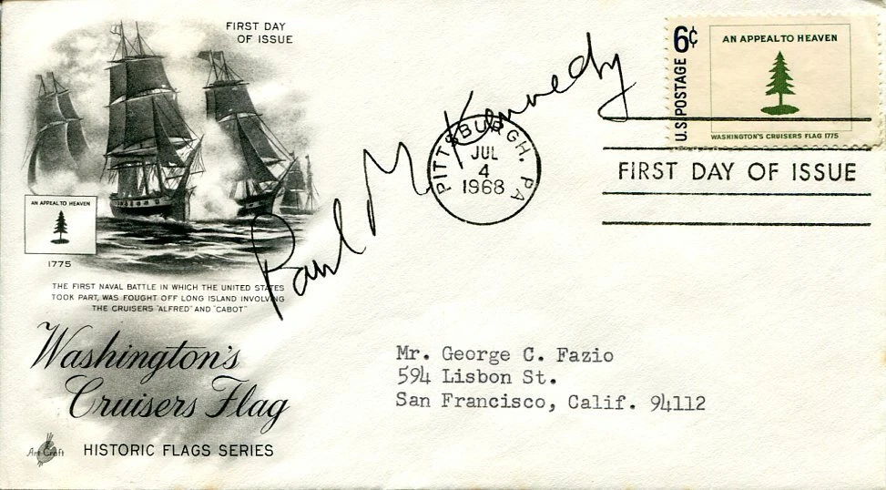 Paul Kennedy British Historian Author Signed Autograph FDC