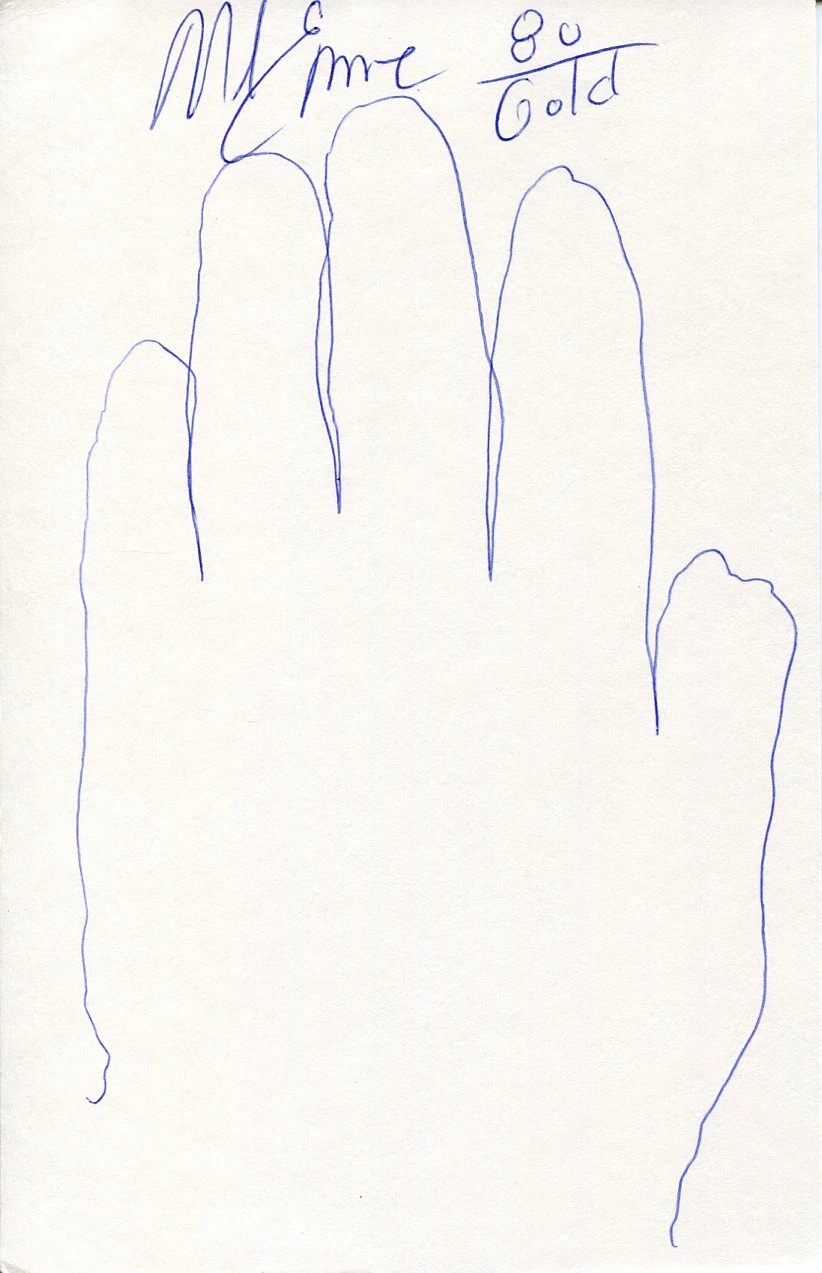 Mike Eruzione Olympic Gold Hockey Miracle on Ice Signed Autograph Hand Sketch