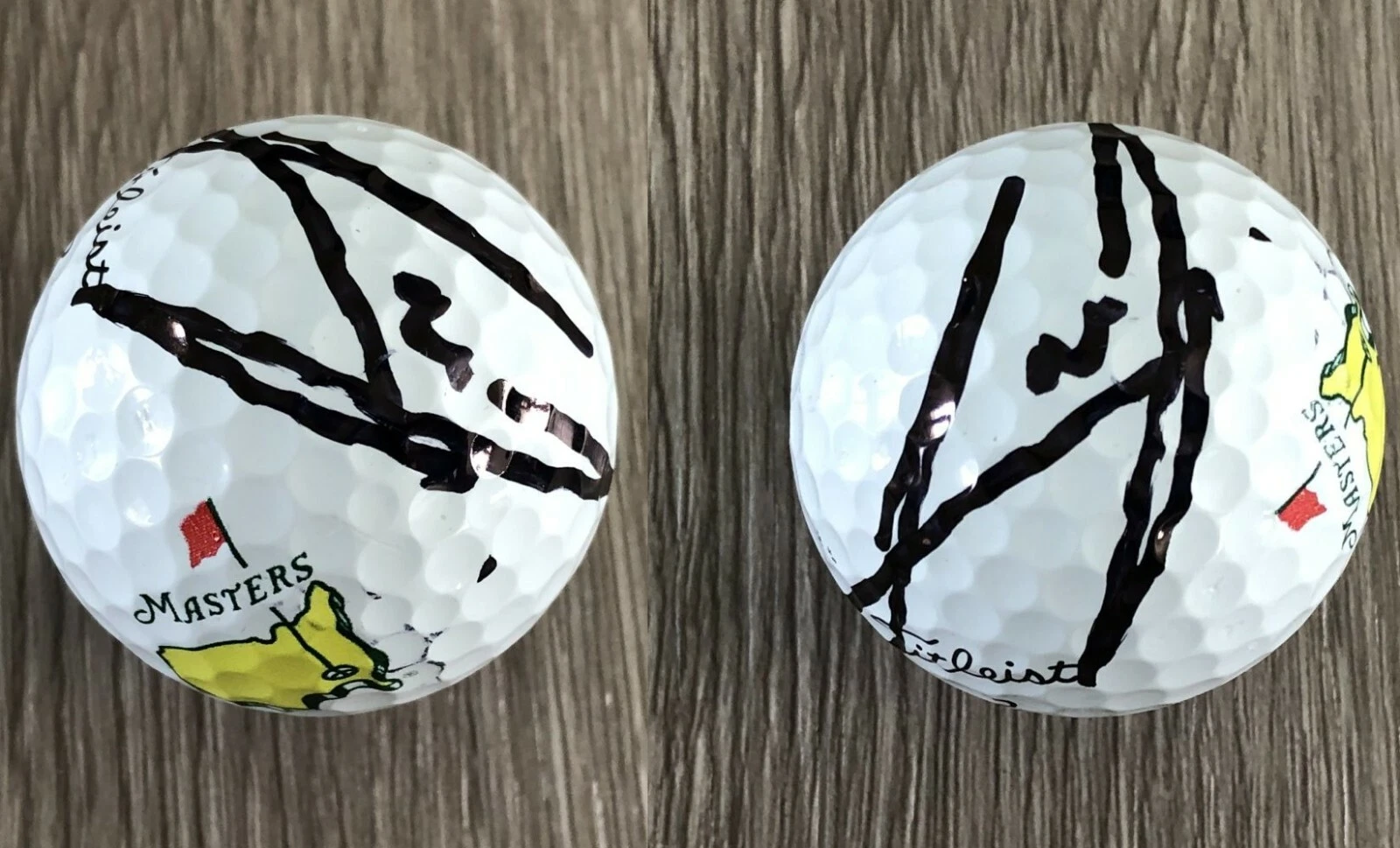 JOAQUIN NIEMANN SIGNED AUTOGRAPH TITLEIST PRO V1 UNDATED MASTERS LOGO GOLF BALL