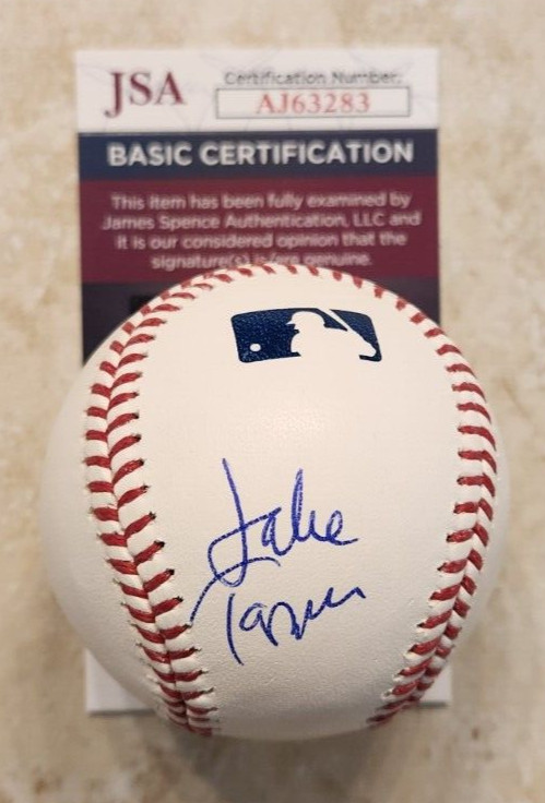 Jake Tapper Signed OMLB Baseball w/ JSA COA #AJ63283 CNN State of the Union
