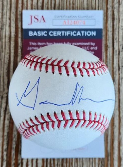 Gavin Newsom Signed OMLB Baseball w/ JSA COA #AI24074 California Governor